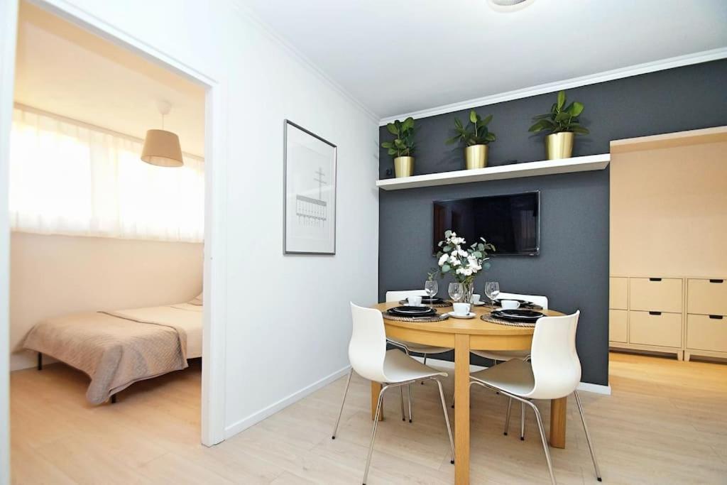 Apartament Korfantego Citycentre Z Widokiem Na Spodek Katowice Exteriör bild
